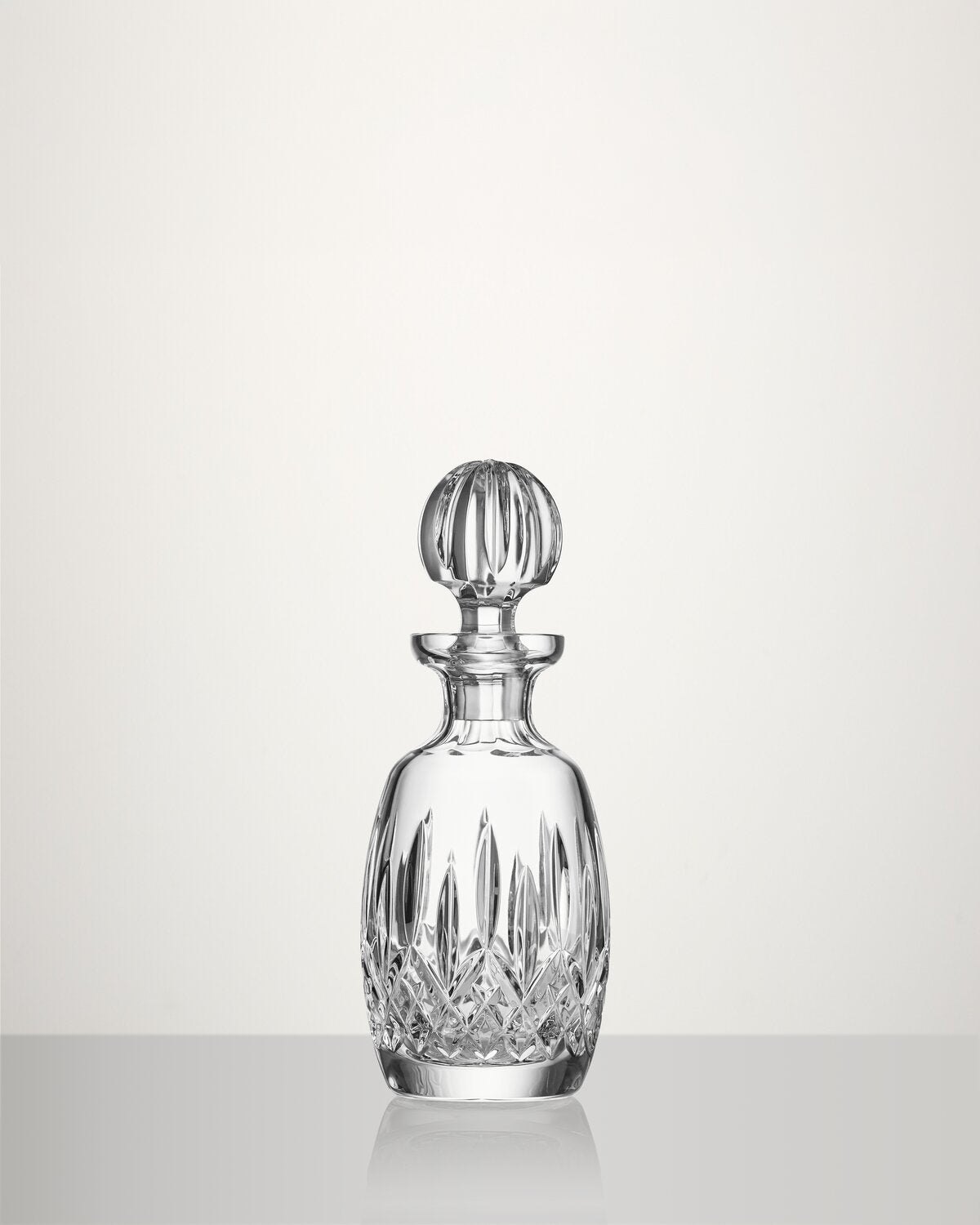Waterford Lismore Connoisseur rounded crystal decanter